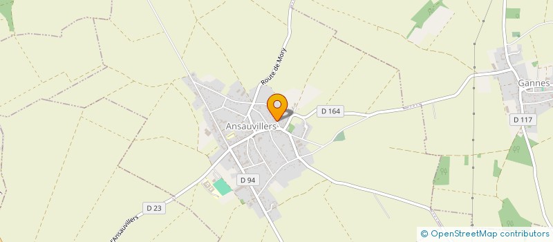 localisation de l'entreprise ASFB - ART ET SAVOIR FAIRE DU BATIMENT  ANSAUVILLERS