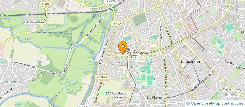localisation de l'entreprise ASFGRENTHEVILLE à CAEN