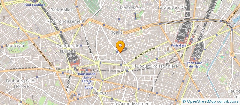 localisation de l'entreprise ASFIM  PARIS