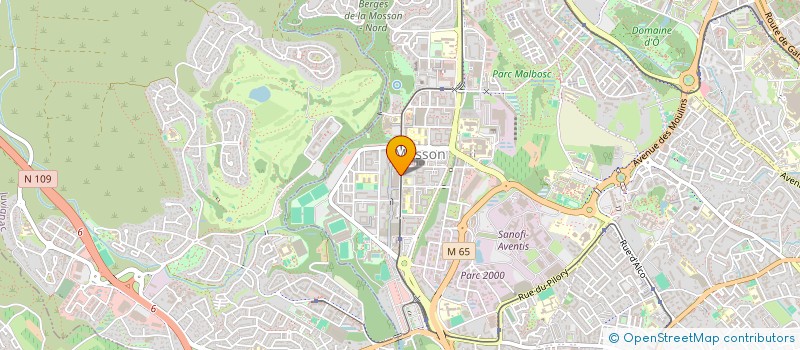 localisation de l'entreprise ASFM IMMOBILIER à MONTPELLIER