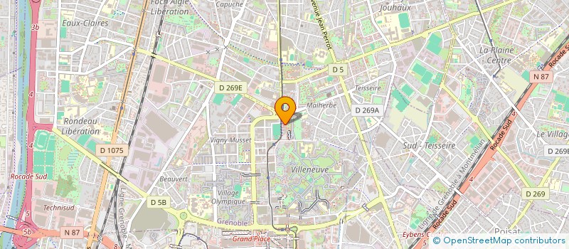 localisation de l'entreprise ASFOOD INTERNATIONAL  GRENOBLE