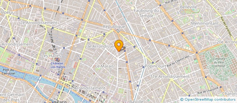 localisation de l'entreprise ASFOTEX  PARIS