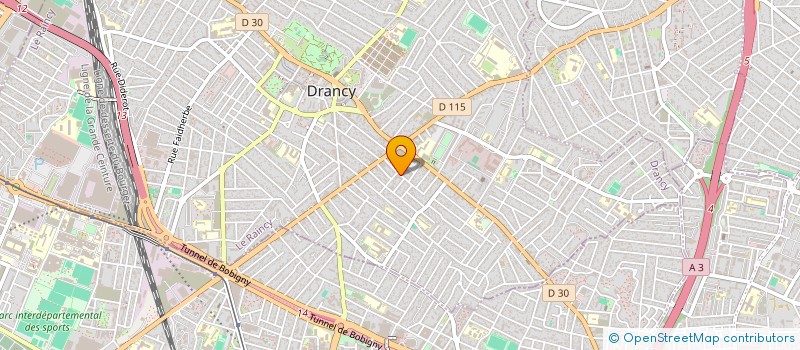 localisation de l'entreprise ASFR à DRANCY