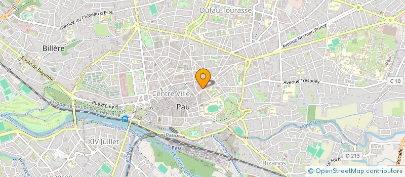 localisation de l'entreprise ASG à PAU