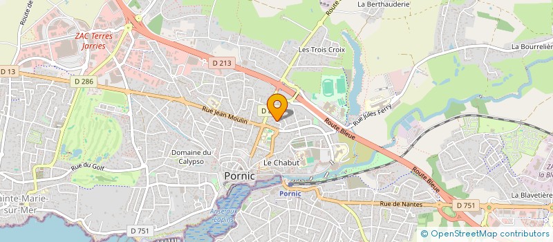 localisation de l'entreprise ASG AVENIR  PORNIC