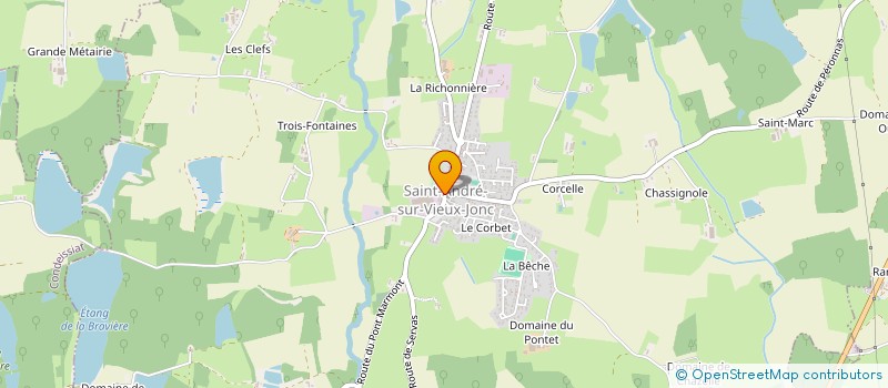 localisation de l'entreprise ASG HOLDING à CERDON