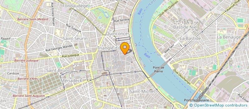 localisation de l'entreprise ASG II  BORDEAUX