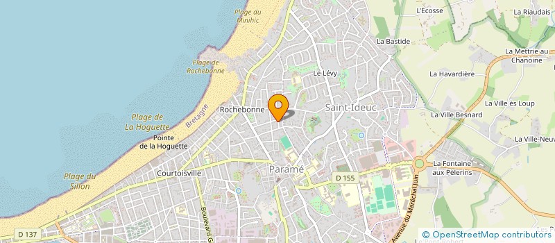 localisation de l'entreprise ASG IMMO  SAINT-MALO