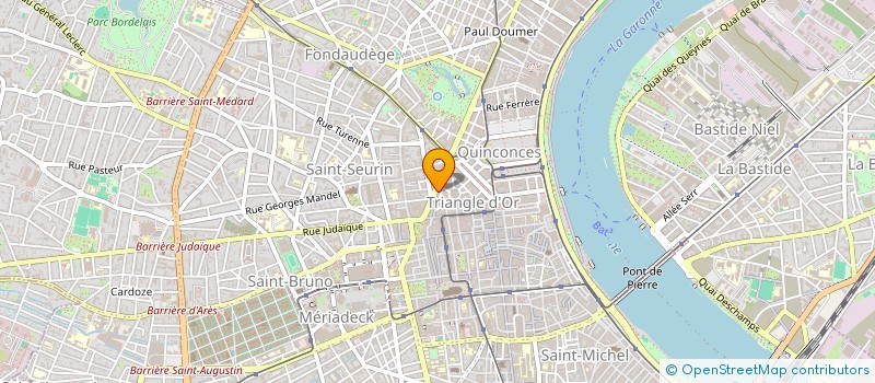 localisation de l'entreprise ASG PARTICIPATIONS  BORDEAUX