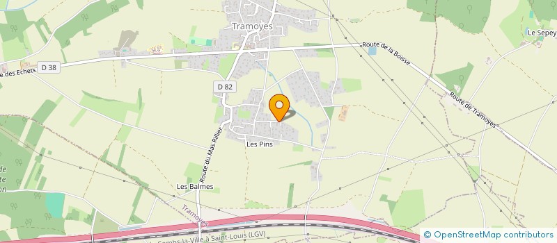 localisation de l'entreprise ASG3  GENAS