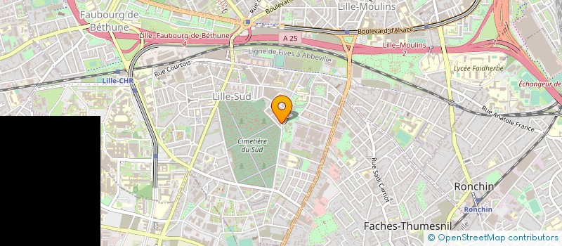 localisation de l'entreprise ASGARD  HALLUIN