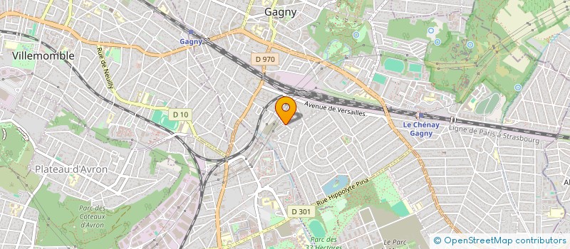 localisation de l'entreprise ASGARD GROUP à GAGNY