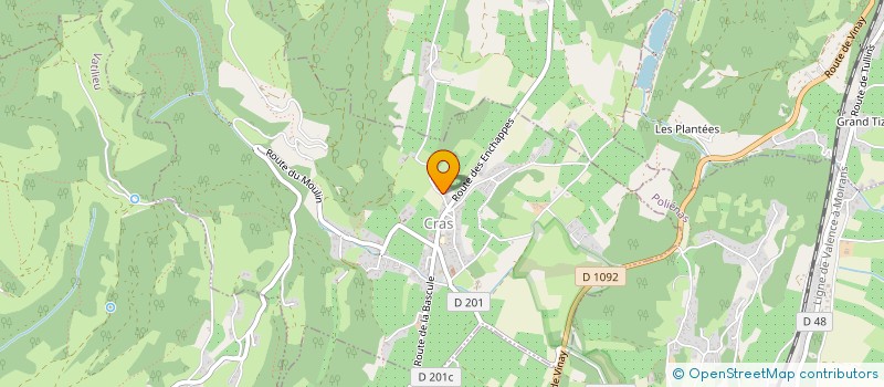 localisation de l'entreprise ASGARDE SECURITE  TULLINS