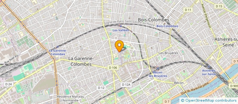 localisation de l'entreprise ASGARTH CONSULTANTS à LA GARENNE-COLOMBES