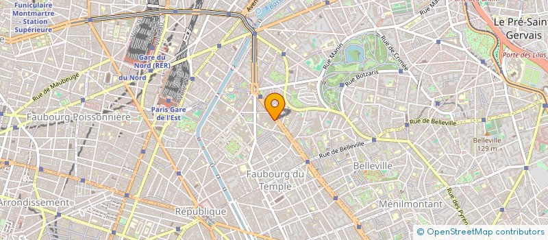 localisation de l'entreprise ASGATH COMMUNICATION ET PRODUCTION  PARIS