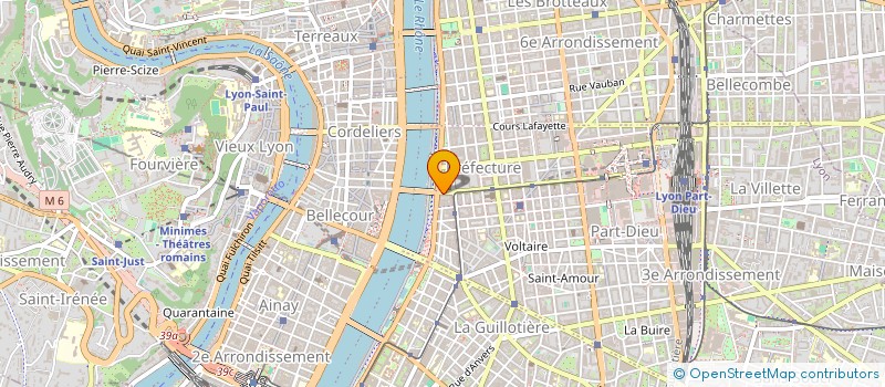 localisation de l'entreprise ASGC  LYON