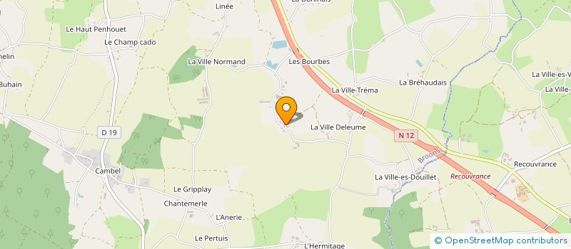 localisation de l'entreprise ASGEA à SEVIGNAC