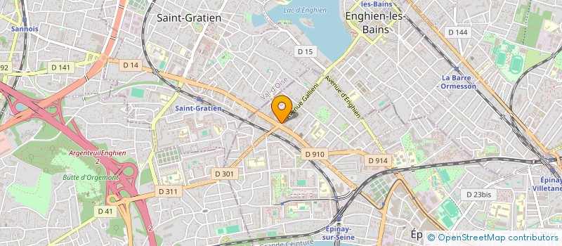 localisation de l'entreprise ASH à EPINAY-SUR-SEINE