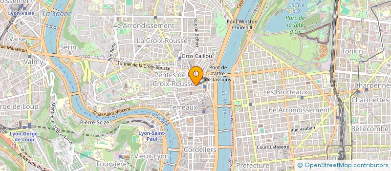 localisation de l'entreprise ASH & CO à LYON