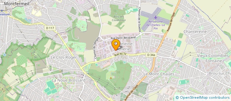 localisation de l'entreprise ASH ENERGIE à CHELLES
