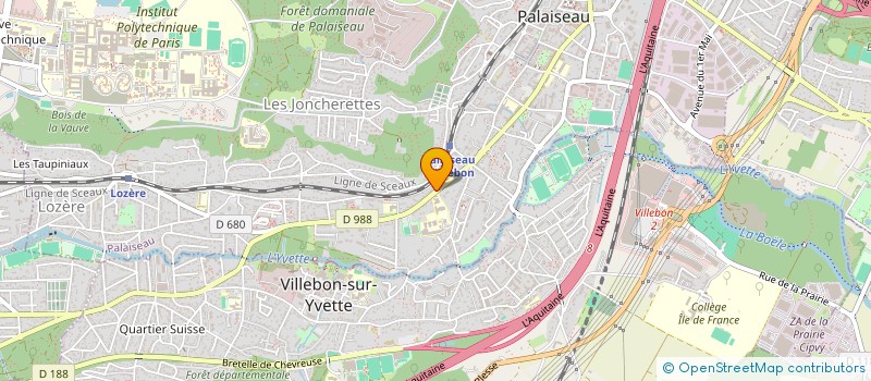 localisation de l'entreprise ASH-LOC à PALAISEAU