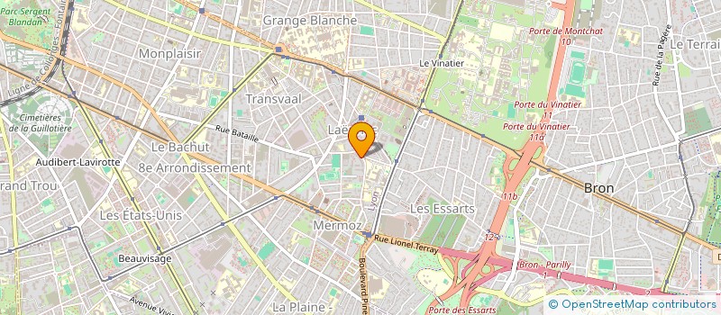 localisation de l'entreprise ASH MEDIA GROUP  LYON