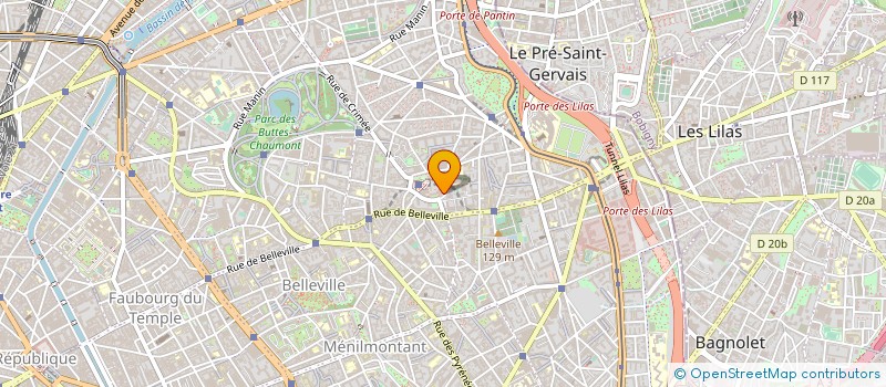 localisation de l'entreprise ASHAM  PARIS