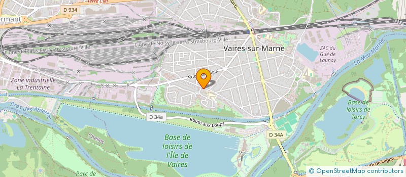 localisation de l'entreprise ASHBURN  VAIRES-SUR-MARNE