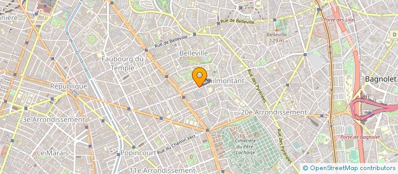 localisation de l'entreprise ASHER  PARIS