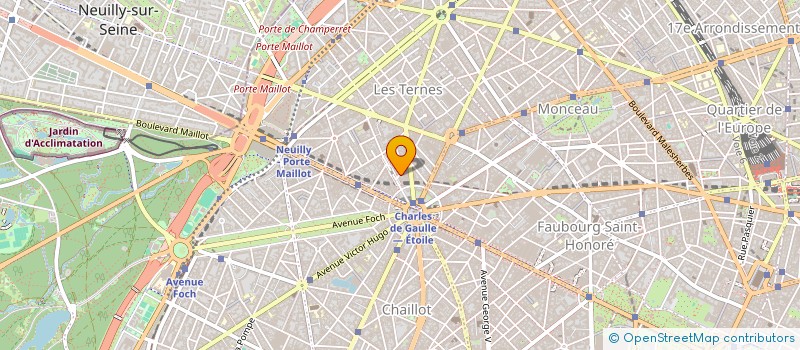 localisation de l'entreprise ASHFORD à PARIS