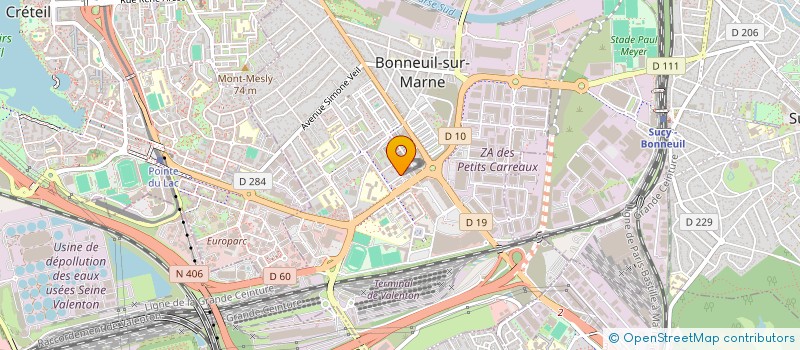 localisation de l'entreprise ASHI-AUTO-ECOLE  BONNEUIL-SUR-MARNE