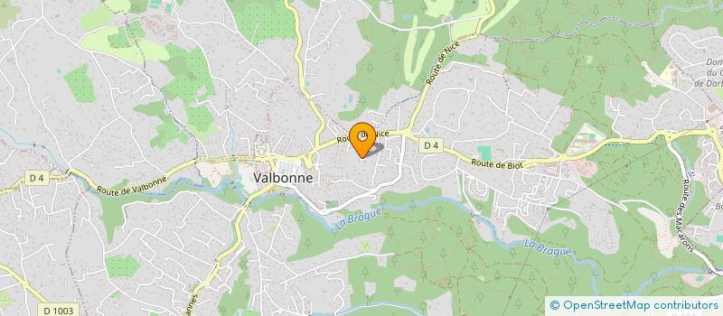 localisation de l'entreprise ASHIR ENCODAGE ET ROBOTIQUE à VALBONNE