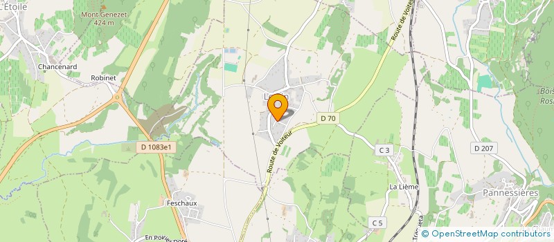 localisation de l'entreprise ASHLARS  LE PIN