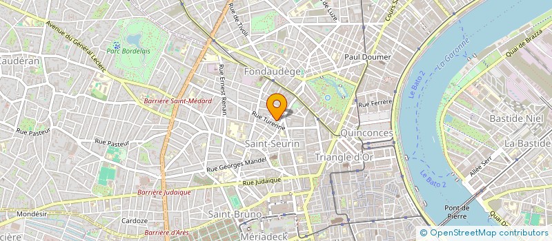 localisation de l'entreprise ASHOKA  BORDEAUX