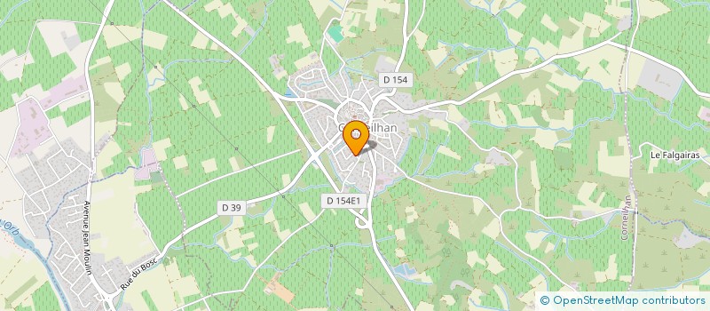 localisation de l'entreprise ASHTRAI  ASS SCIENTIFIQUE ET HTE TECHNOLOGIE DE RECHERCHE EN VU APPLIC INDUSTR  CORNEILHAN