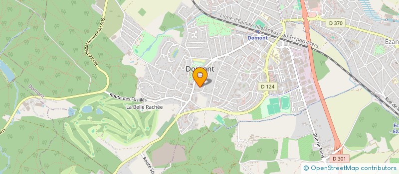 localisation de l'entreprise ASHUGON  DOMONT