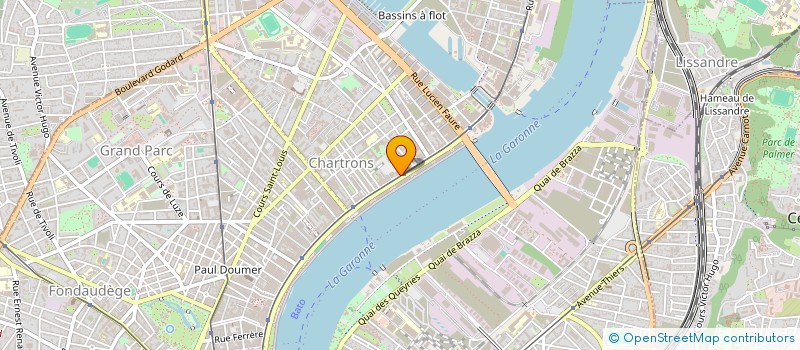 localisation de l'entreprise ASHWOOD INK  BORDEAUX