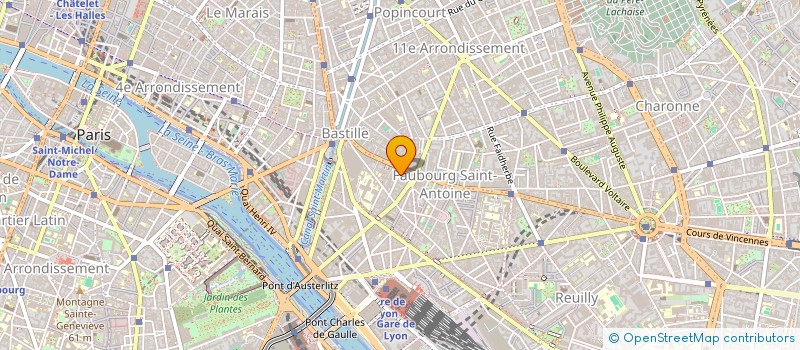 localisation de l'entreprise ASI  PARIS