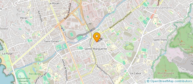 localisation de l'entreprise ASI à MARSEILLE