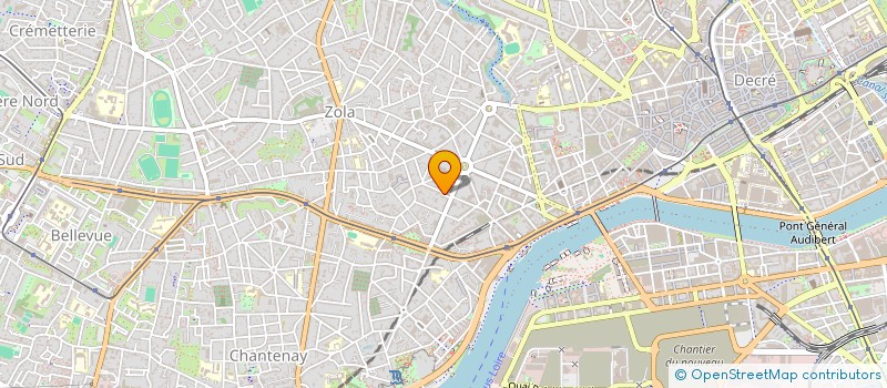 localisation de l'entreprise ASI AGENCE SECURITE INTERVENTION à NANTES