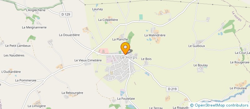 localisation de l'entreprise ASI - ASSOCIATION D'AIDE SOCIALE INTERCOMMUNALE LE HORPS LASSAY à LE HORPS
