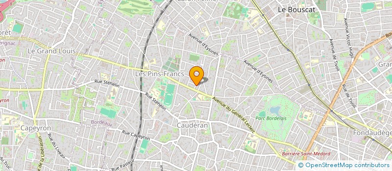 localisation de l'entreprise ASI GROUP  BORDEAUX