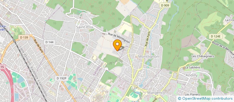 localisation de l'entreprise ASI IMMO à SAINT-PRIX