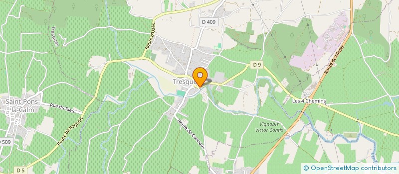 localisation de l'entreprise ASI INDUSTRIAL  TRESQUES