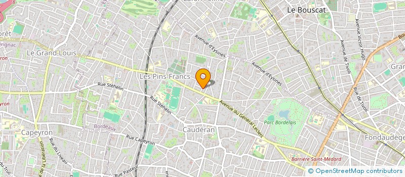 localisation de l'entreprise ASI INVEST  BORDEAUX