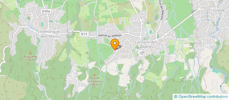 localisation de l'entreprise ASI PROPERTY INVESTMENTS  SAINT-GENIS-DES-FONTAINES