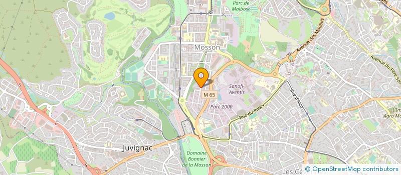localisation de l'entreprise ASI SECURITE à MONTPELLIER