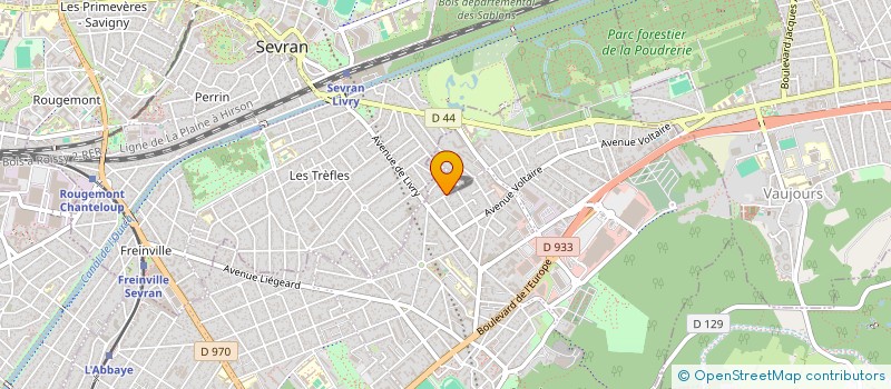 localisation de l'entreprise ASI TAXI à LIVRY-GARGAN