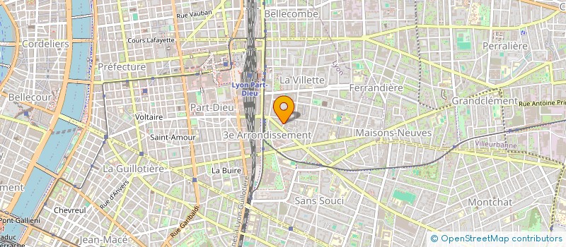 localisation de l'entreprise ASIA  LYON