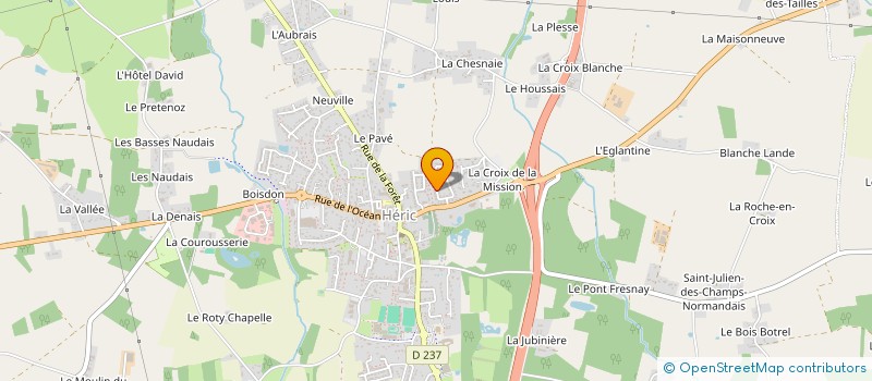 localisation de l'entreprise ASIA  HERIC